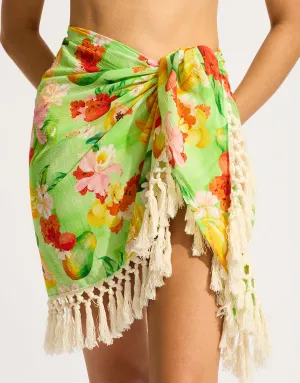 Tropique Mini Sarong - Aloe Gel