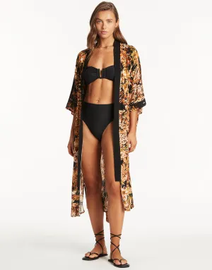 Troppica Kimono - Black