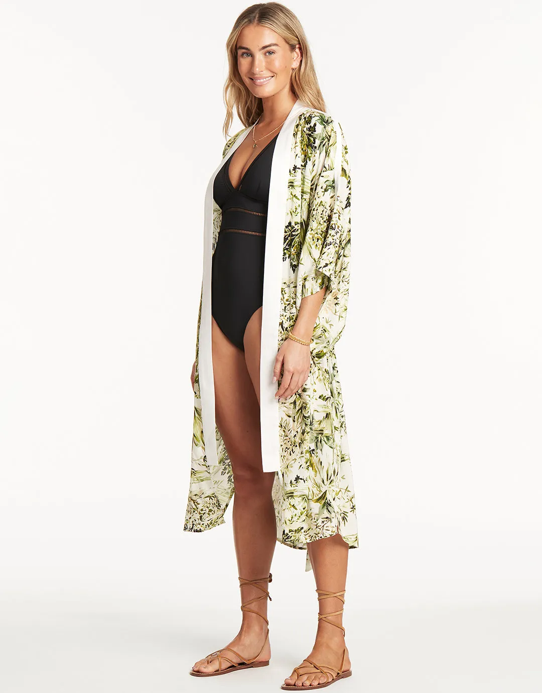 Troppica Kimono - White