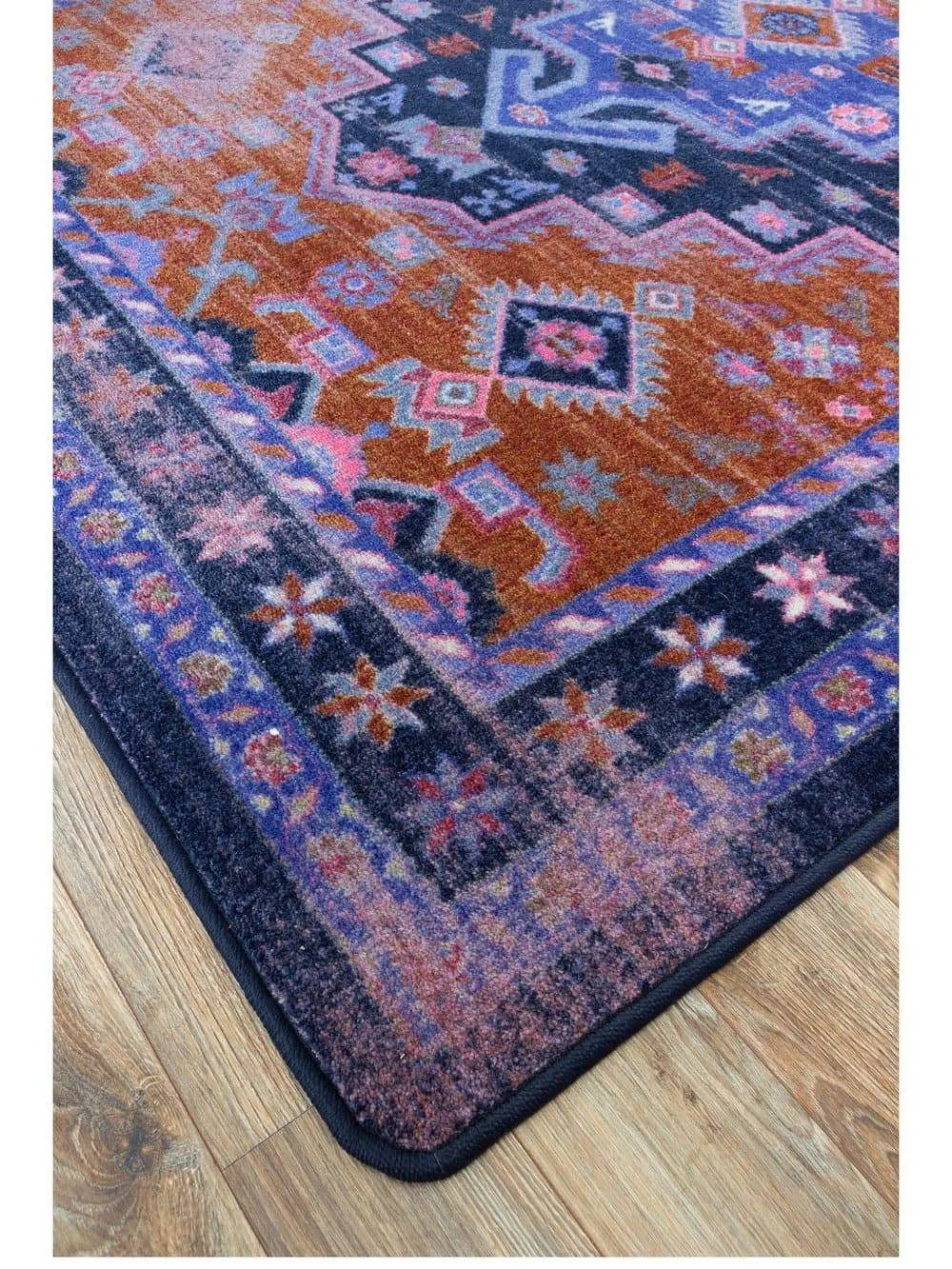 Turkish Nights Area Rugs - Multi Purple