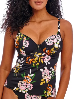 Twilight Soul Tankini Top - Black