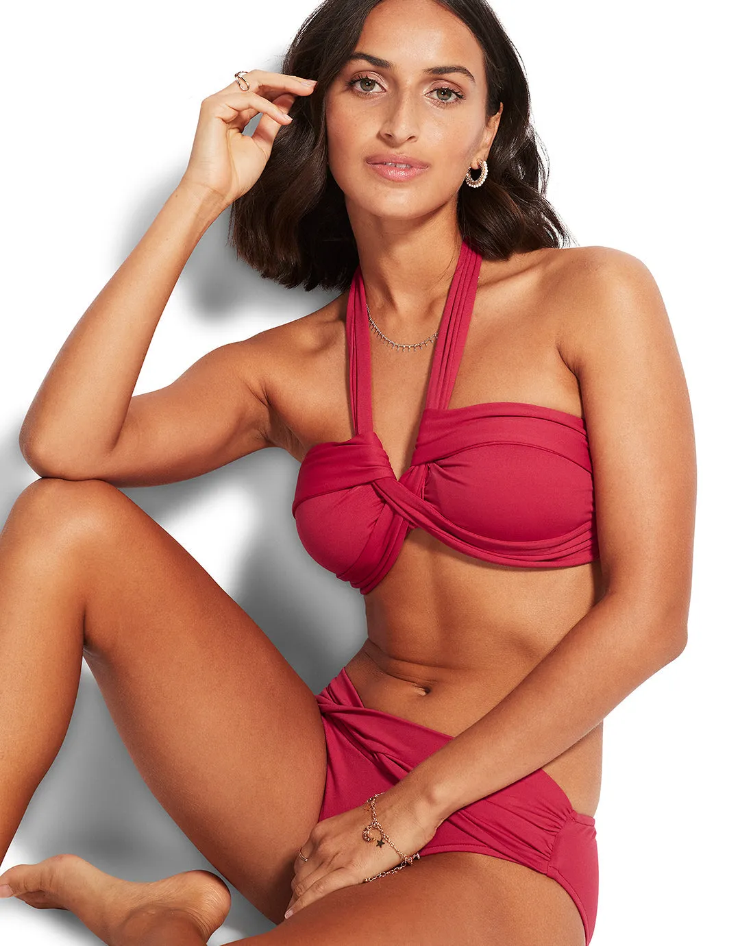 Twist Band Hipster - Rouge