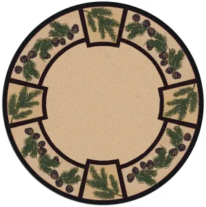 Valley Forest Pine Cone Rugs serving tray, cheese board