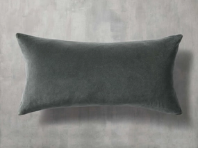 Velvet Pillow Cover in Mist