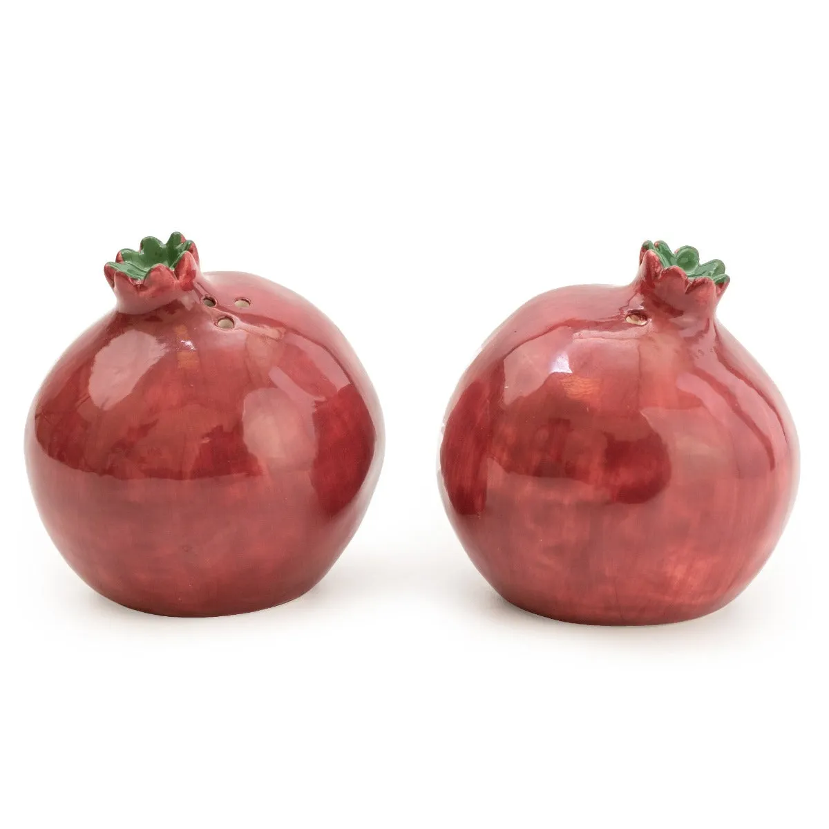 Vibrant Pomegranate Salt & Pepper Pots