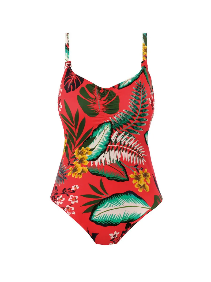 Vilamoura Scoop Neck Swimsuit - Lollipop