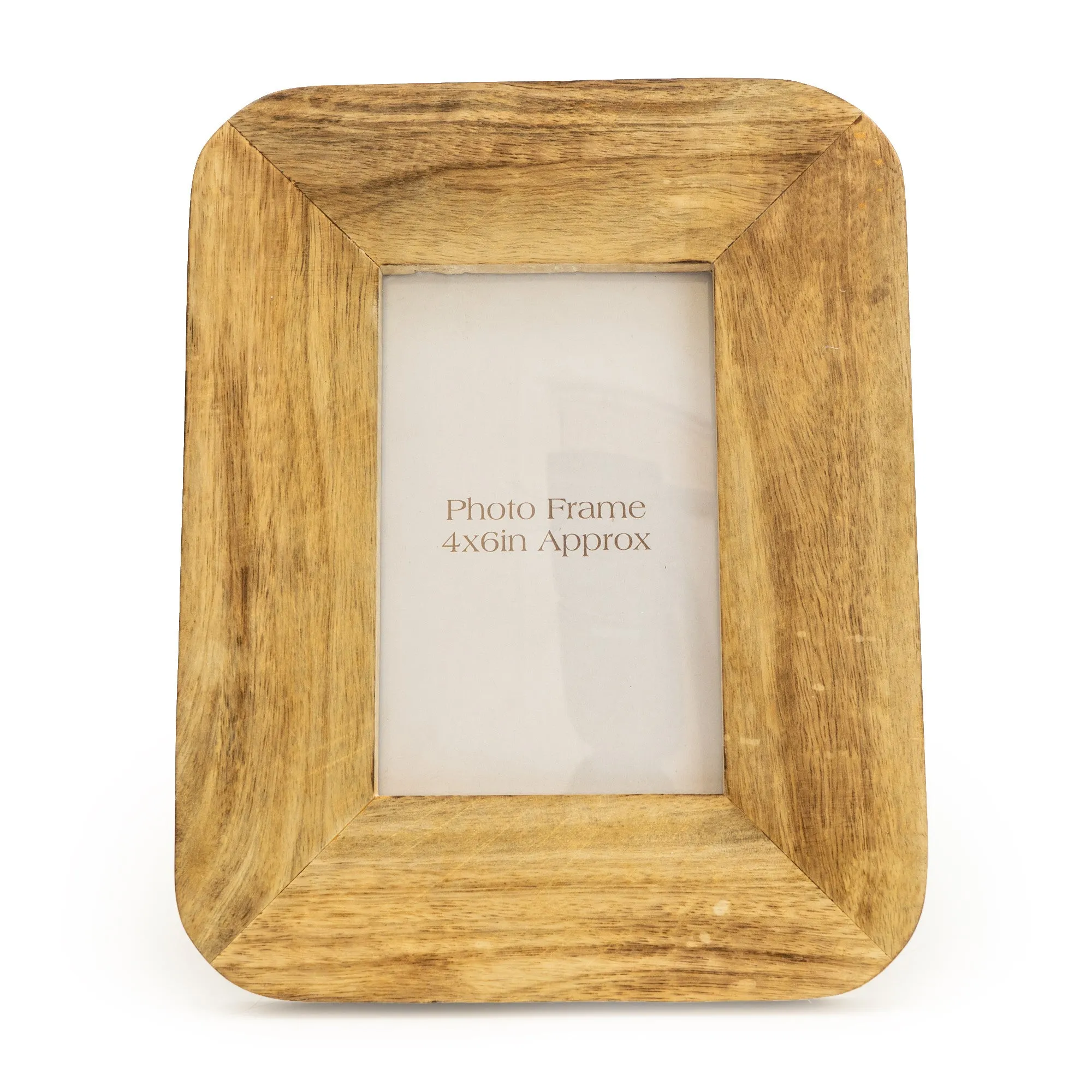 Vintage 4x6 Mango Wood Photo Frame