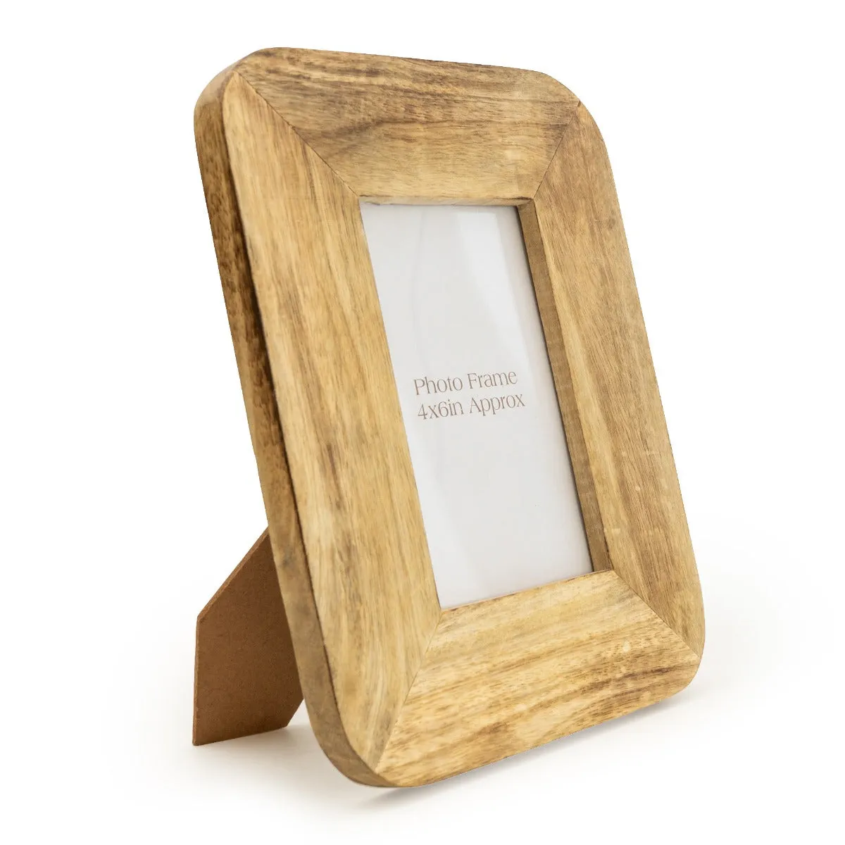 Vintage 4x6 Mango Wood Photo Frame