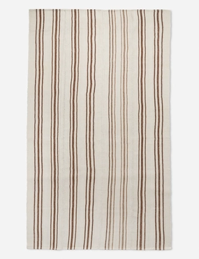 Vintage Kilim Flatweave Wool Rug No. 30, 4'4" x 7'3"