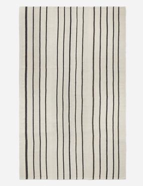 Vintage Kilim Flatweave Wool Rug No. 38, 6'3" x 10'12"