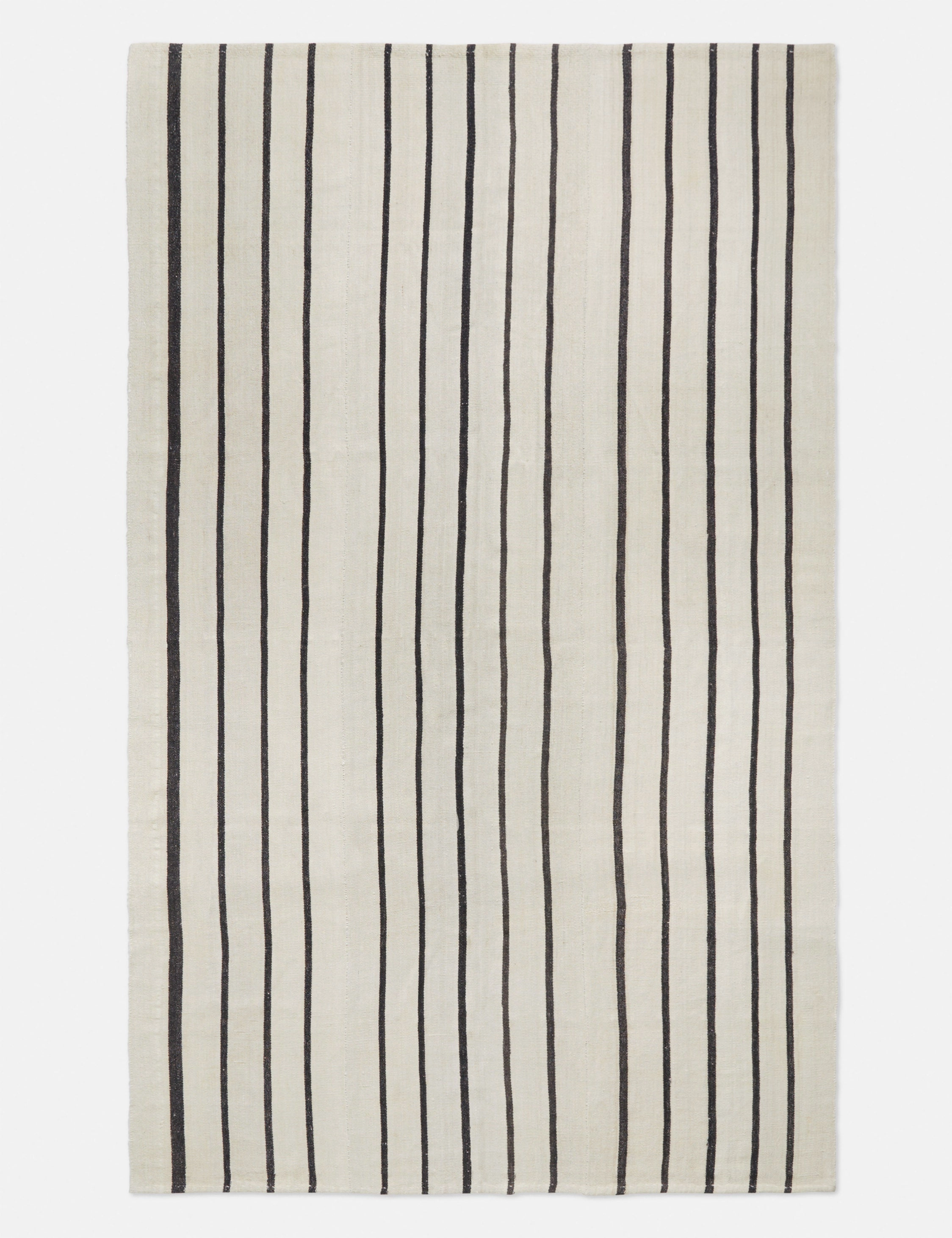 Vintage Kilim Flatweave Wool Rug No. 38, 6'3" x 10'12"