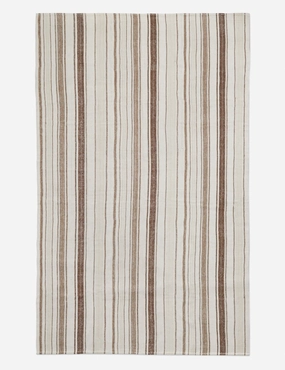 Vintage Kilim Flatweave Wool Rug No. 42, 7'1" x 12'6"