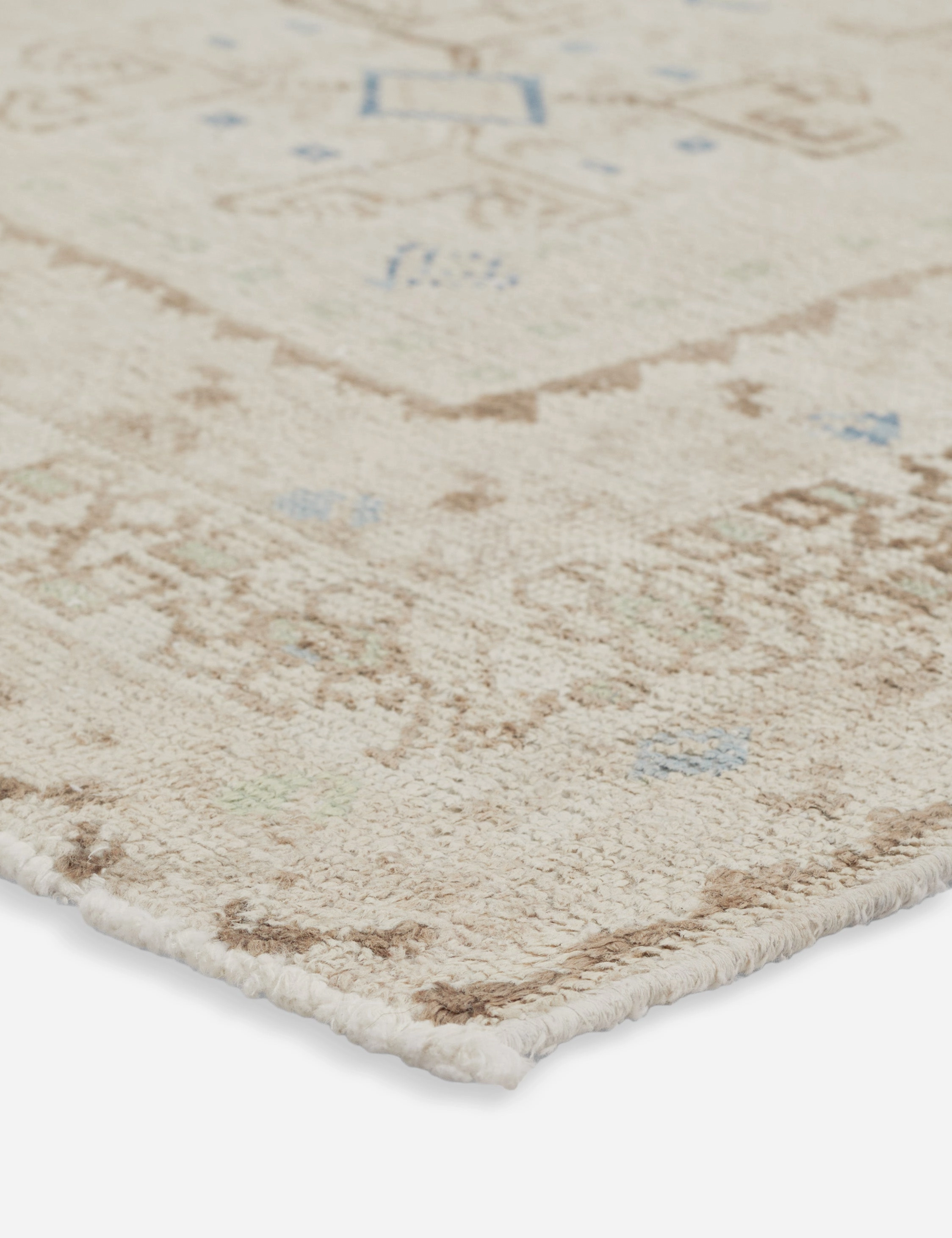 Vintage Persian Hand-Knotted Wool Rug No. 13, 5'5" x 8'