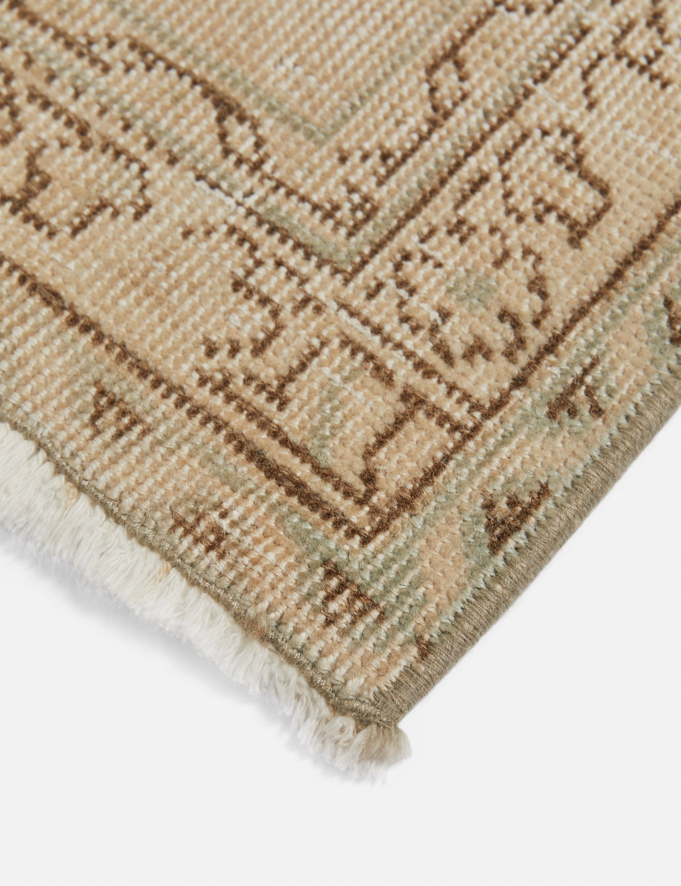 Vintage Turkish Hand-Knotted Wool Rug No. 265, 9'6" x 12'4"