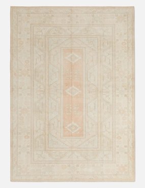 Vintage Turkish Hand-Knotted Wool Rug No. 282, 8'8" x 11'8"