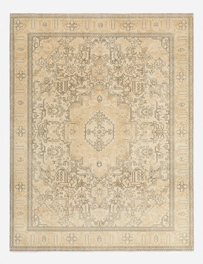 Vintage Turkish Hand-Knotted Wool Rug No. 285, 9'8" x 12'6"