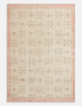 Vintage Turkish Hand-Knotted Wool Rug No. 293, 7'x 10'4"