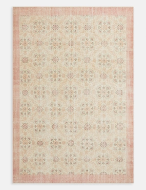 Vintage Turkish Hand-Knotted Wool Rug No. 293, 7'x 10'4"