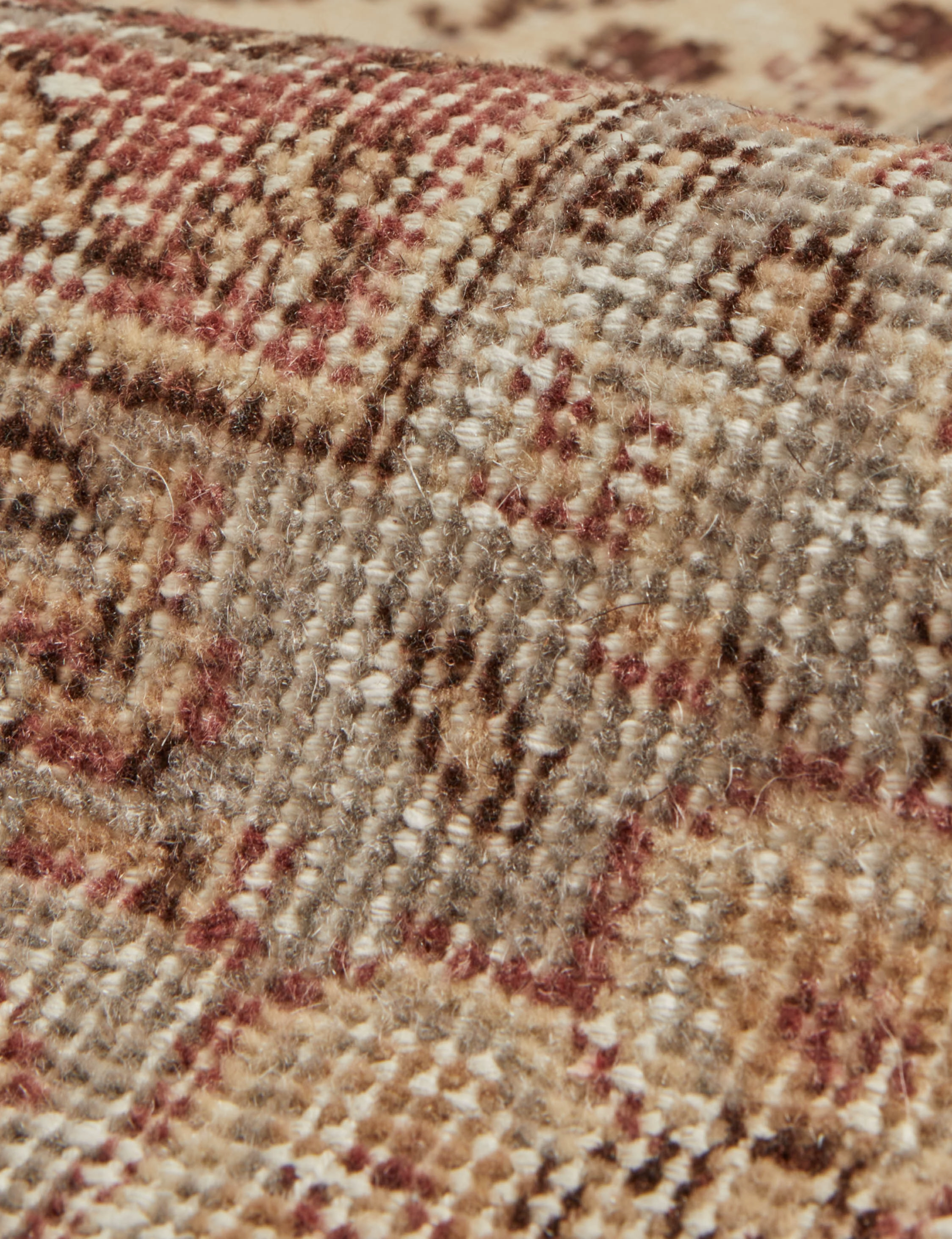 Vintage Turkish Hand-Knotted Wool Rug No. 295, 5'4" x 8'12"