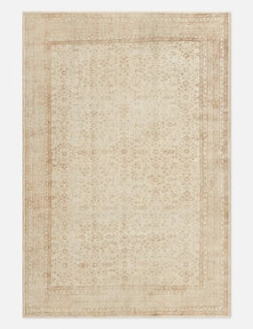Vintage Turkish Hand-Knotted Wool Rug No. 311, 6'8" x 9'8"