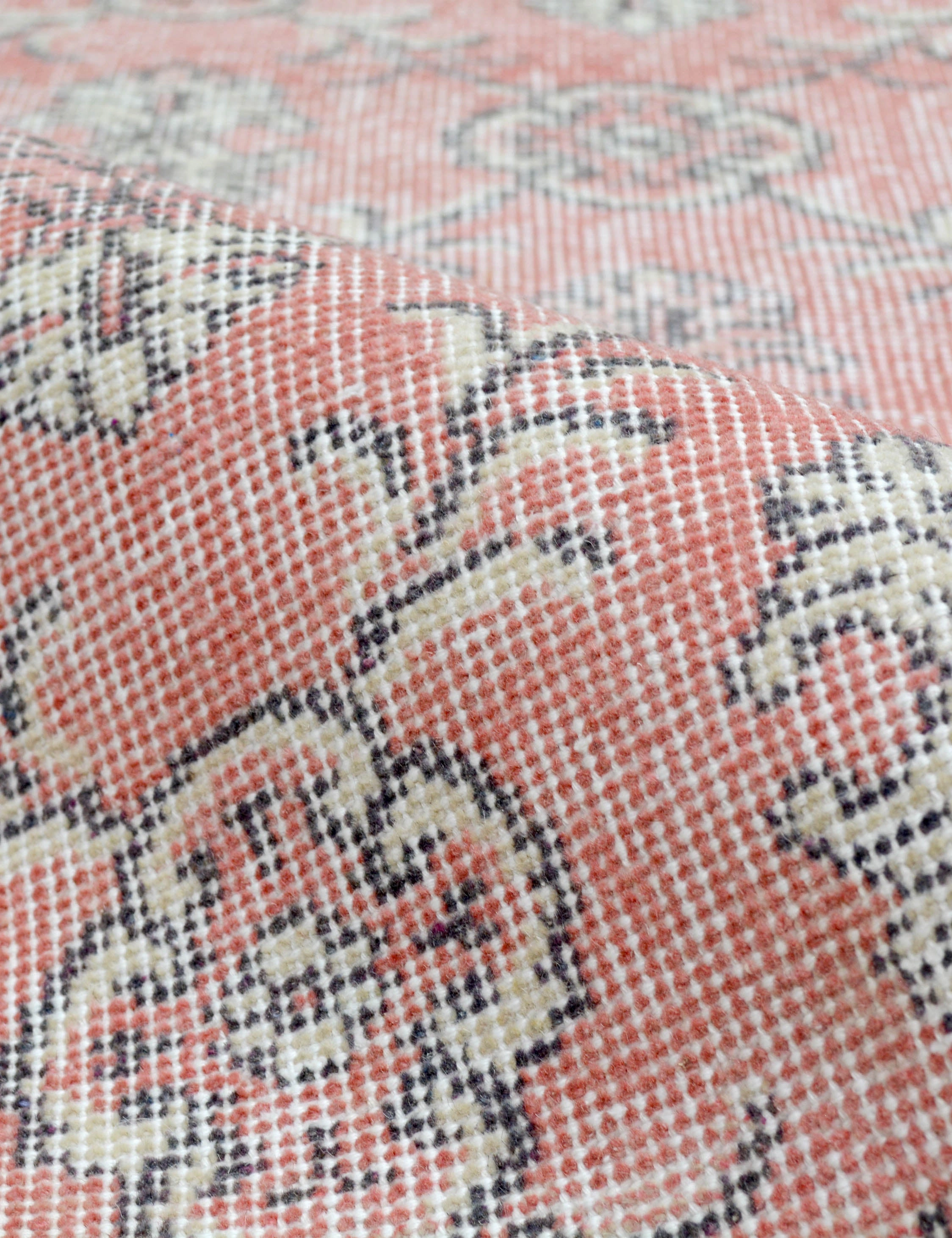 Vintage Turkish Hand-Knotted Wool Rug No. 431, 3'10" x 6'9"