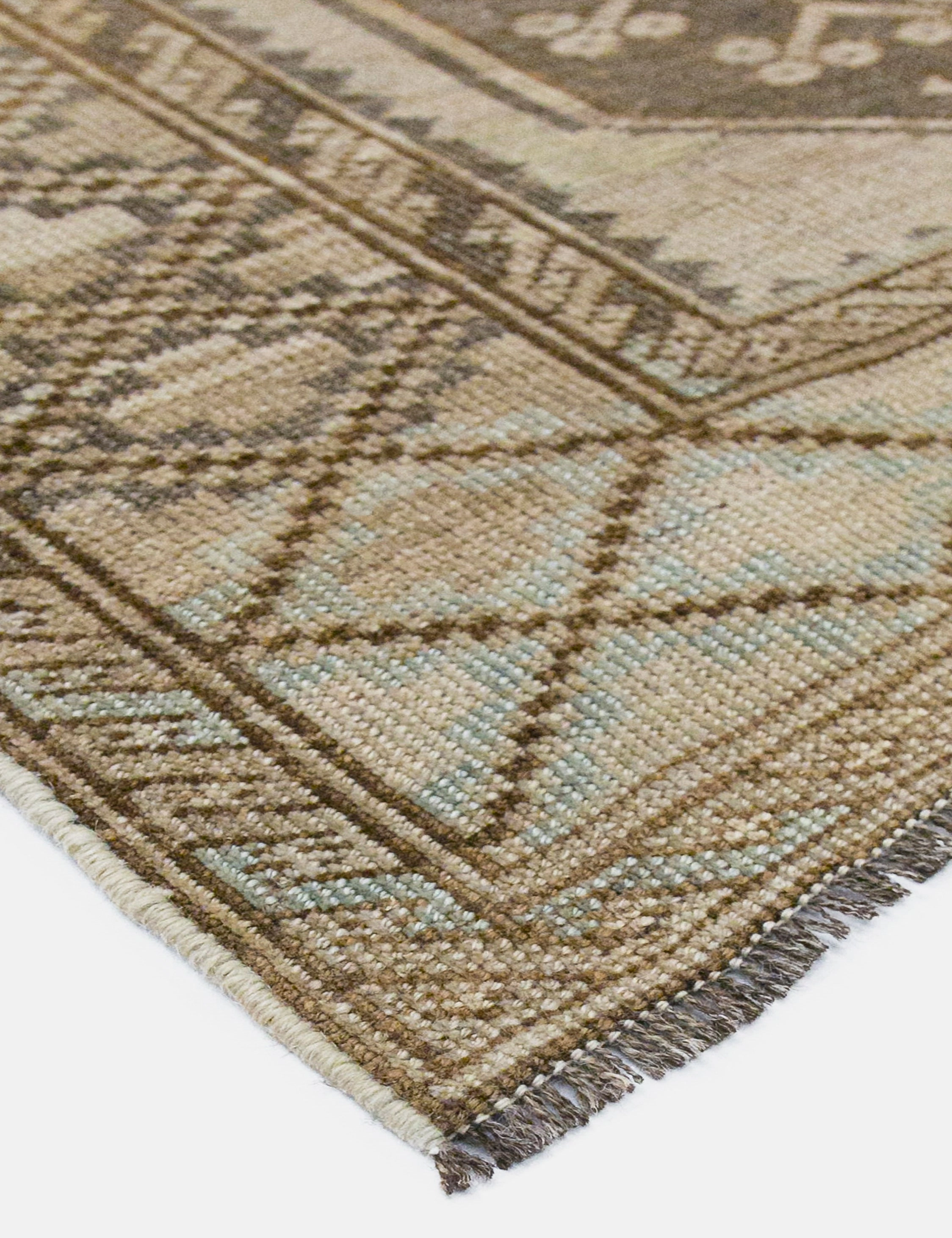 Vintage Turkish Hand-Knotted Wool Rug No. 438, 6'5" x 12'1"
