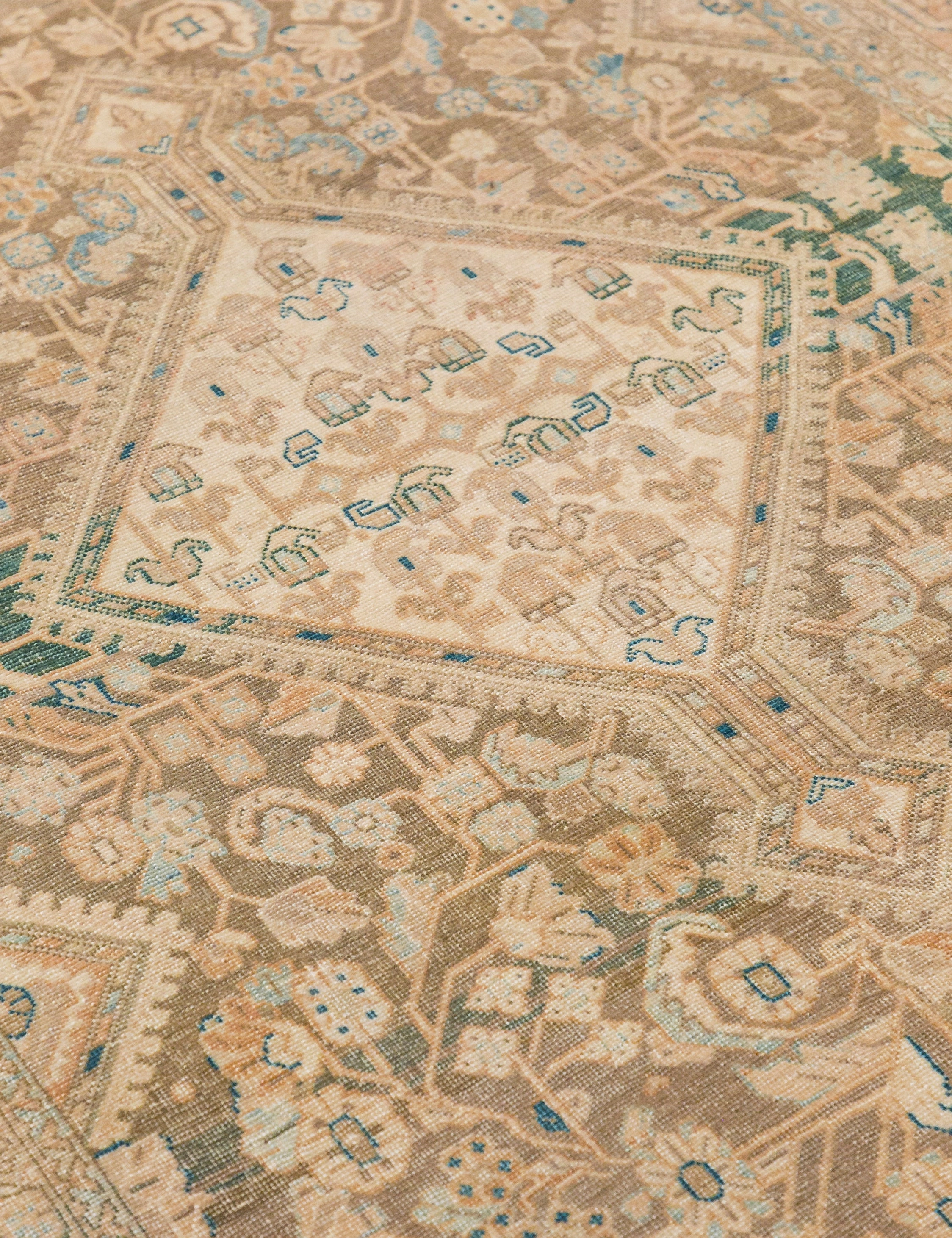Vintage Turkish Hand-Knotted Wool Rug No. 452, 4' x 6'7"