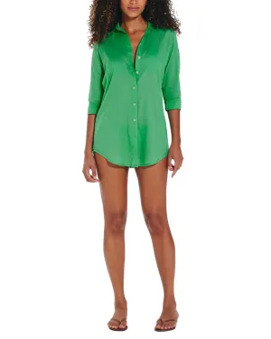 ViX Solid Juliana Short Cover Up