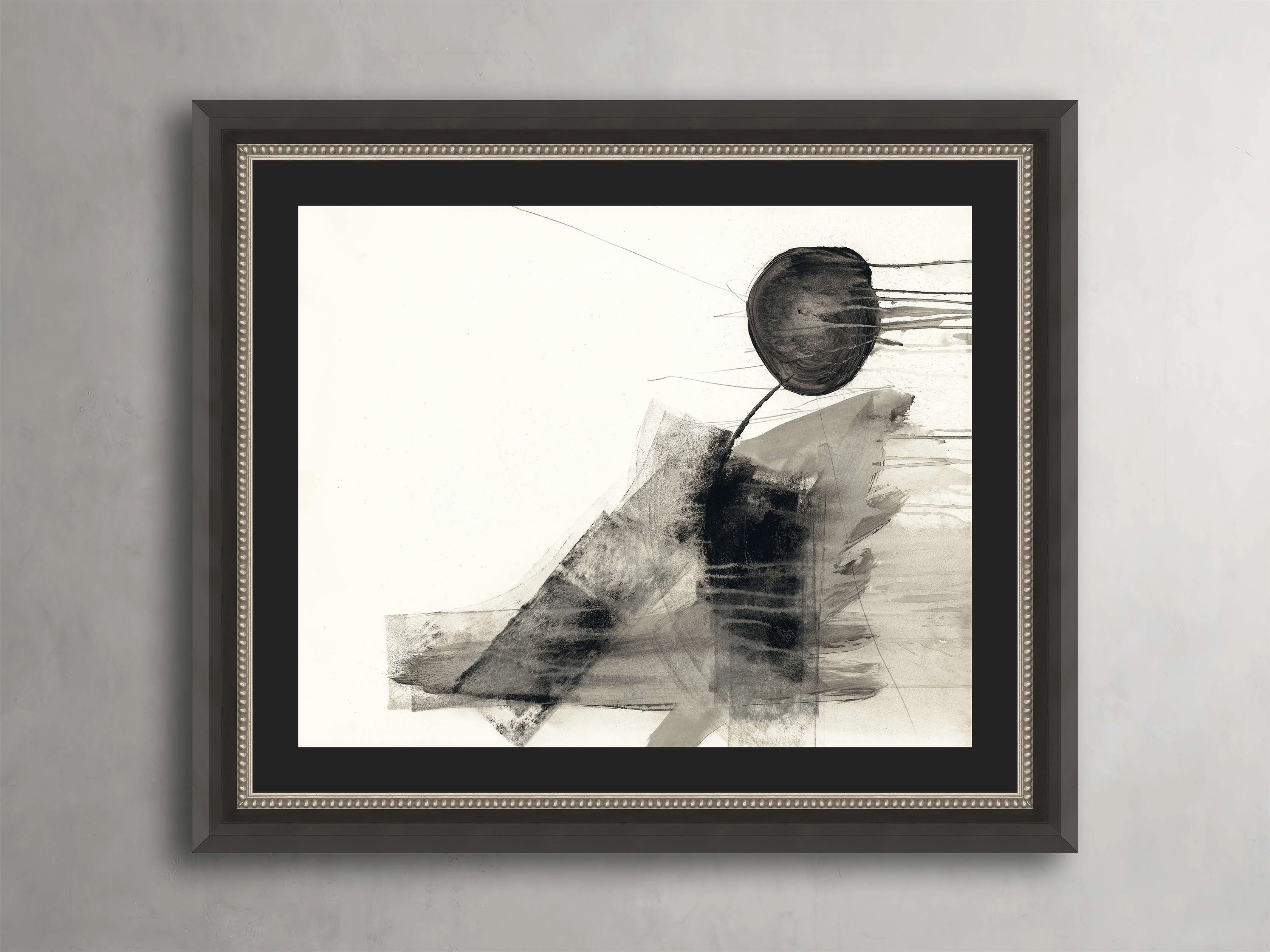 Void and Form IV Framed Print