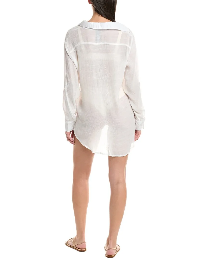 VYB Dylan Boyfriend Cover-Up Shirt