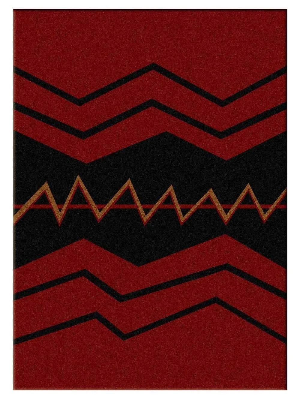 War Path Area Rugs & Runners in Red