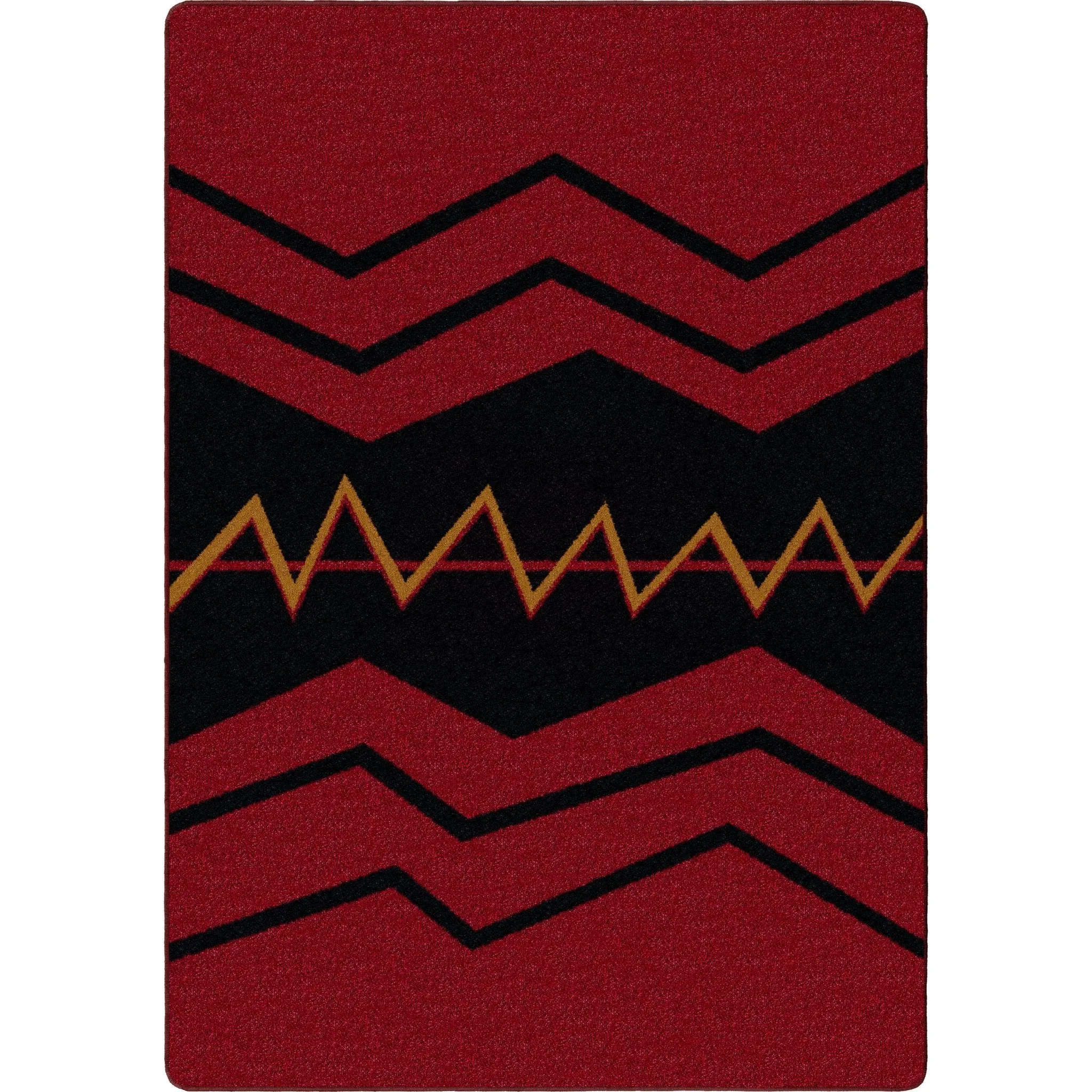 War Path Area Rugs & Runners in Red