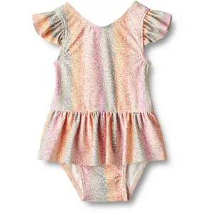 Wheat Rainbow Flowers Diddi Swimsuit