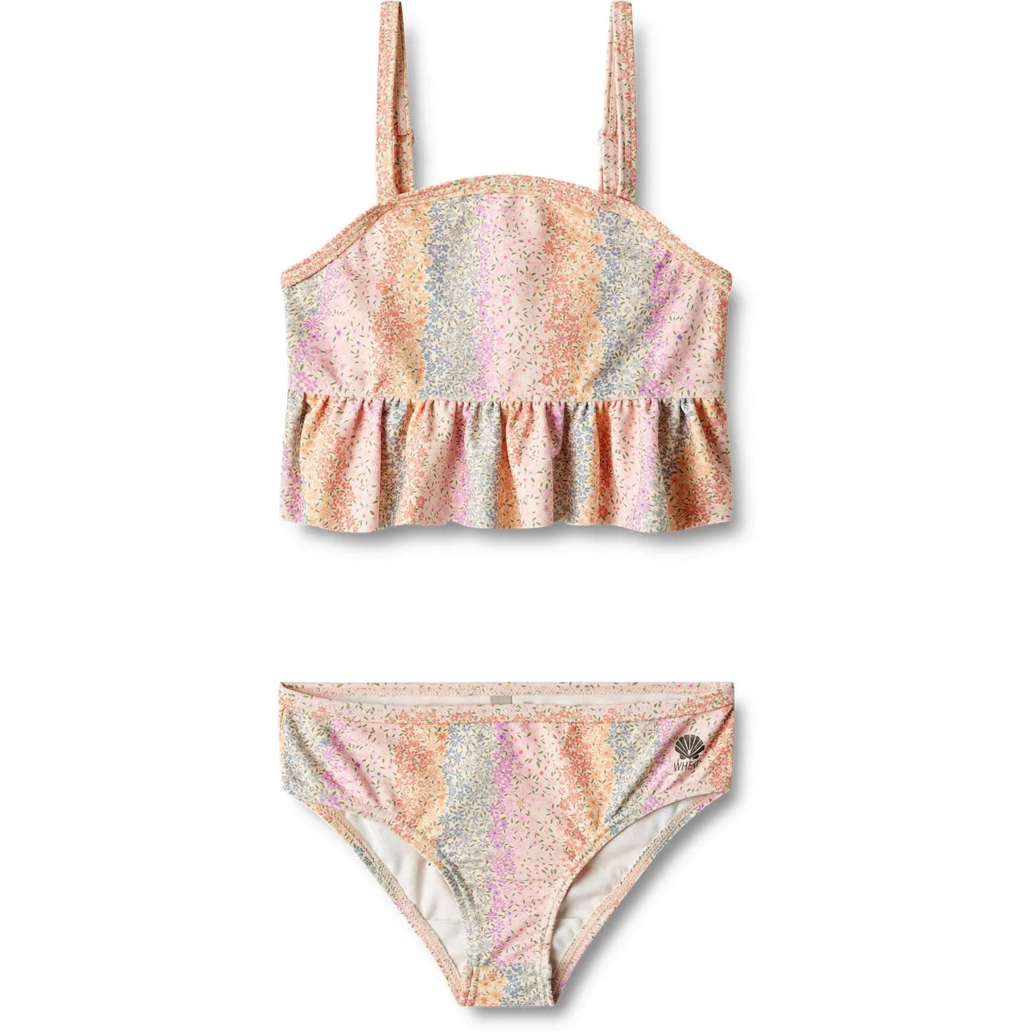 Wheat Rainbow Flowers L?rke Bikini