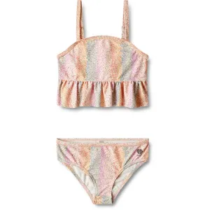 Wheat Rainbow Flowers L?rke Bikini