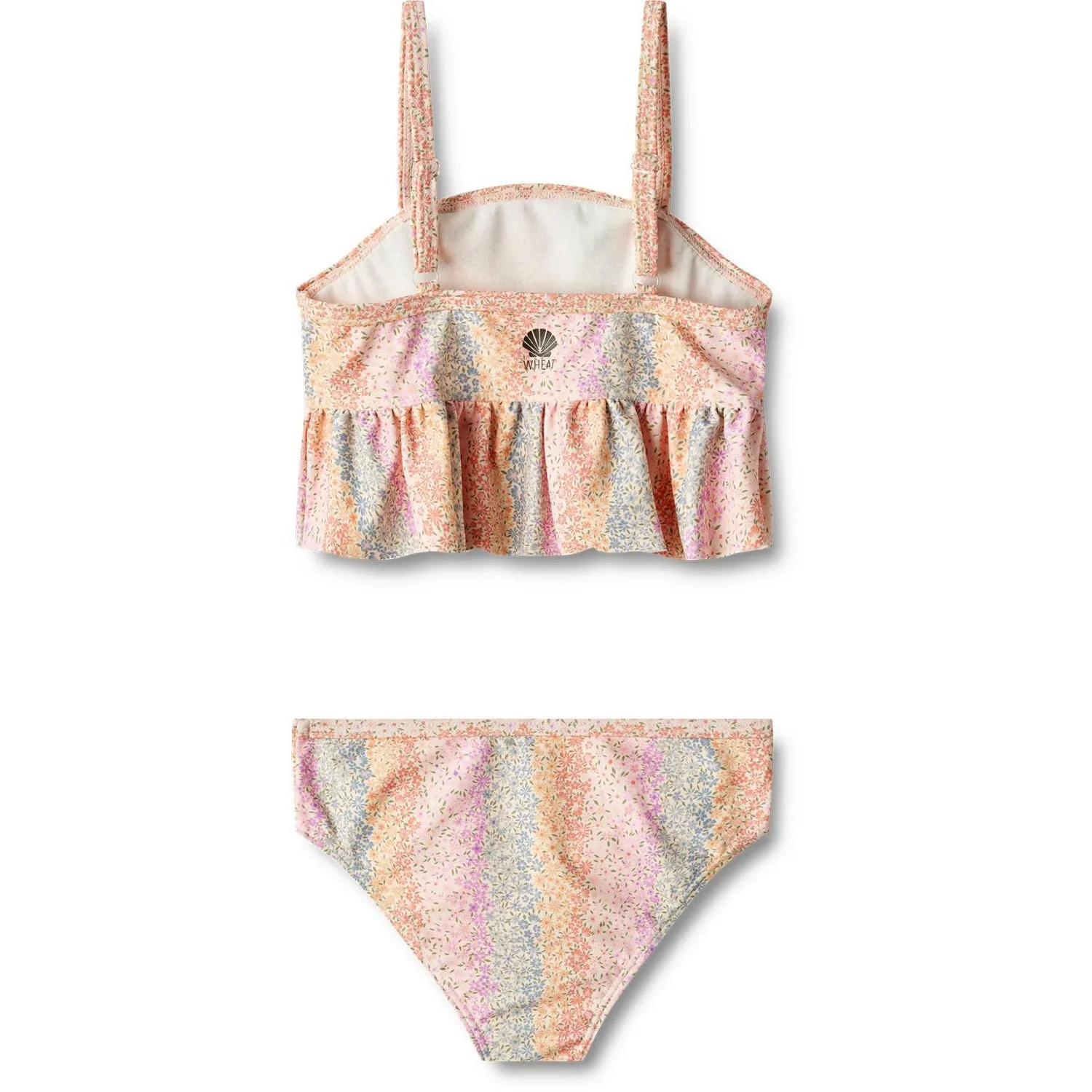 Wheat Rainbow Flowers L?rke Bikini
