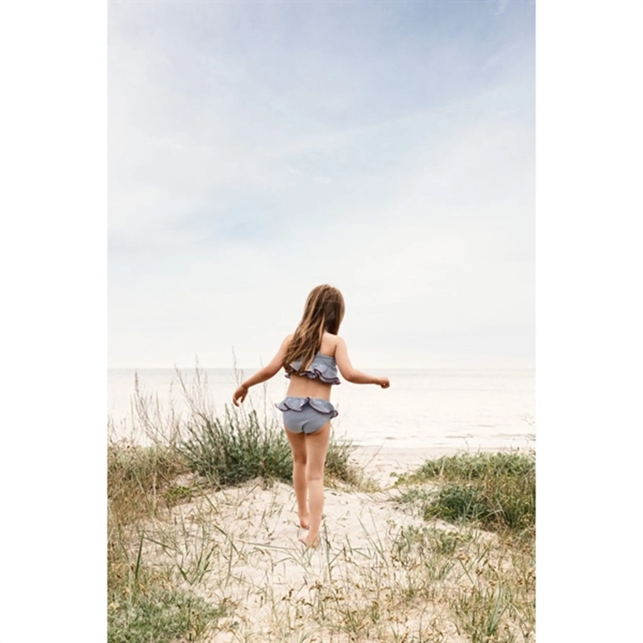 Wheat Red Flower Meadow Cas Swimsuit