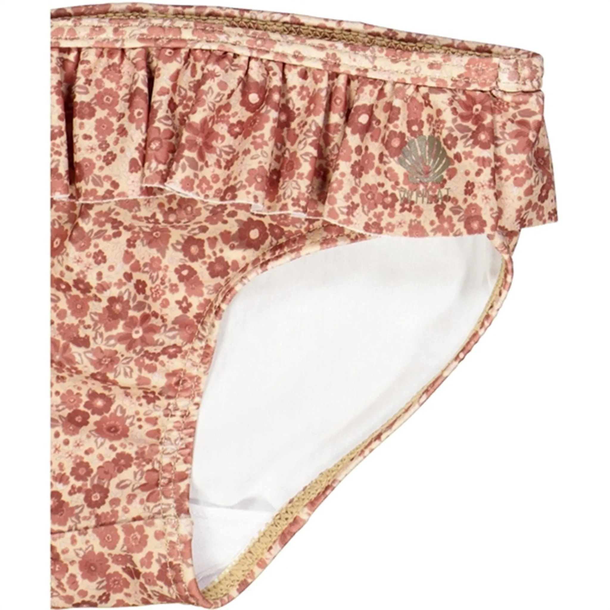 Wheat Red Flower Meadow Elina Bikini