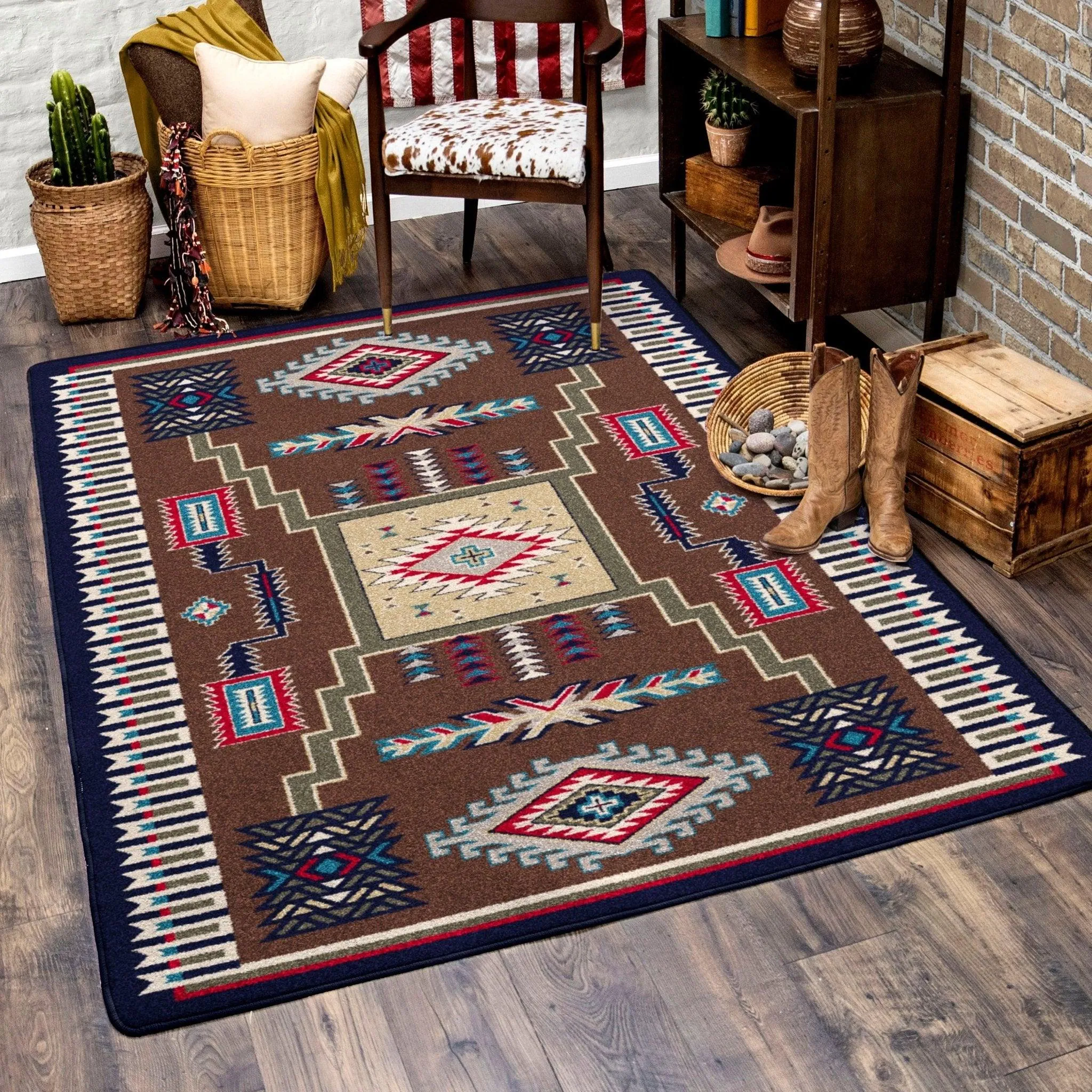 Wild Whiskey Area Rugs in Brown serving tray, cheese board