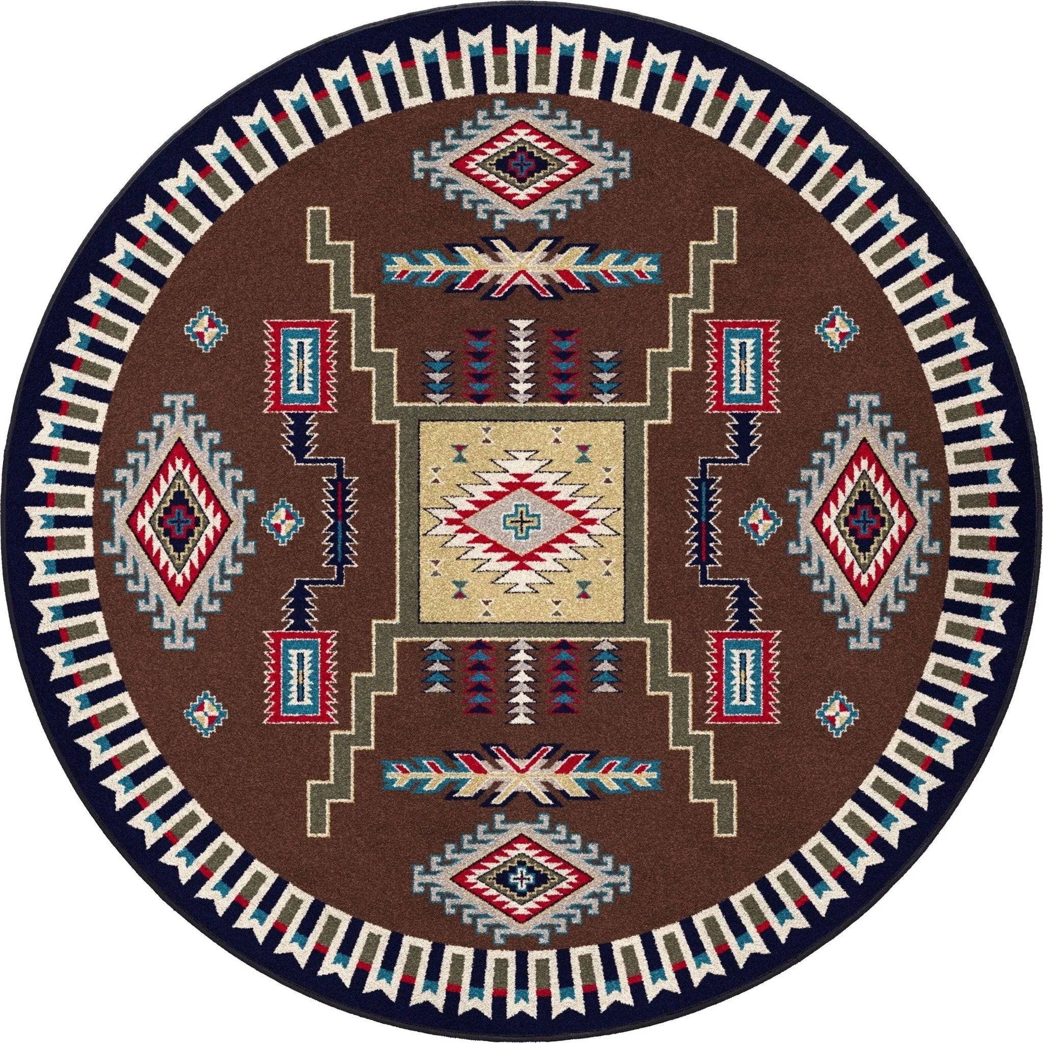 Wild Whiskey Area Rugs in Brown