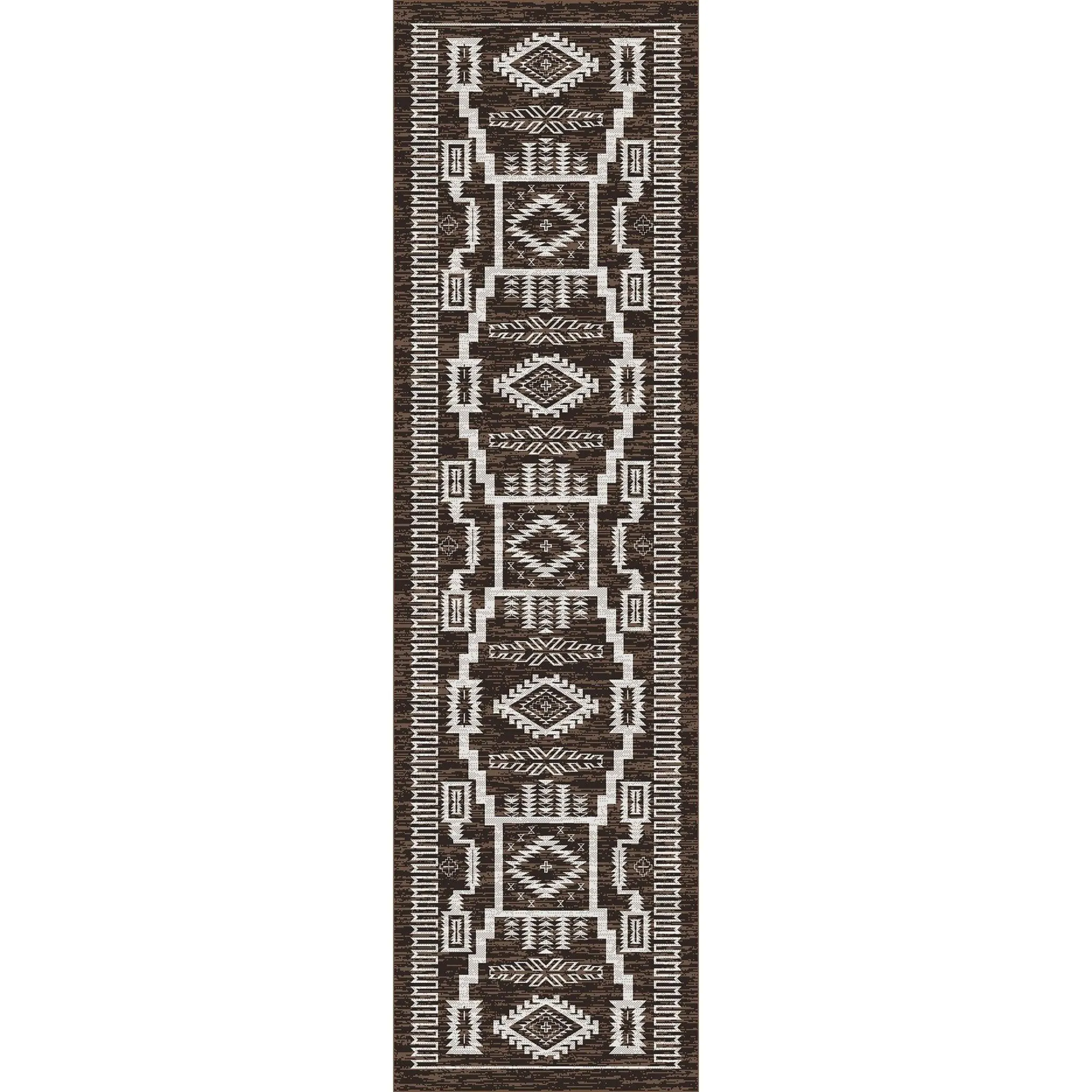 Wild Whiskey Area Rugs in Chocolate