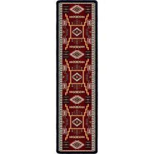 Wild Whiskey Floor Runner in Garnet sectional couch, U-shape sofa