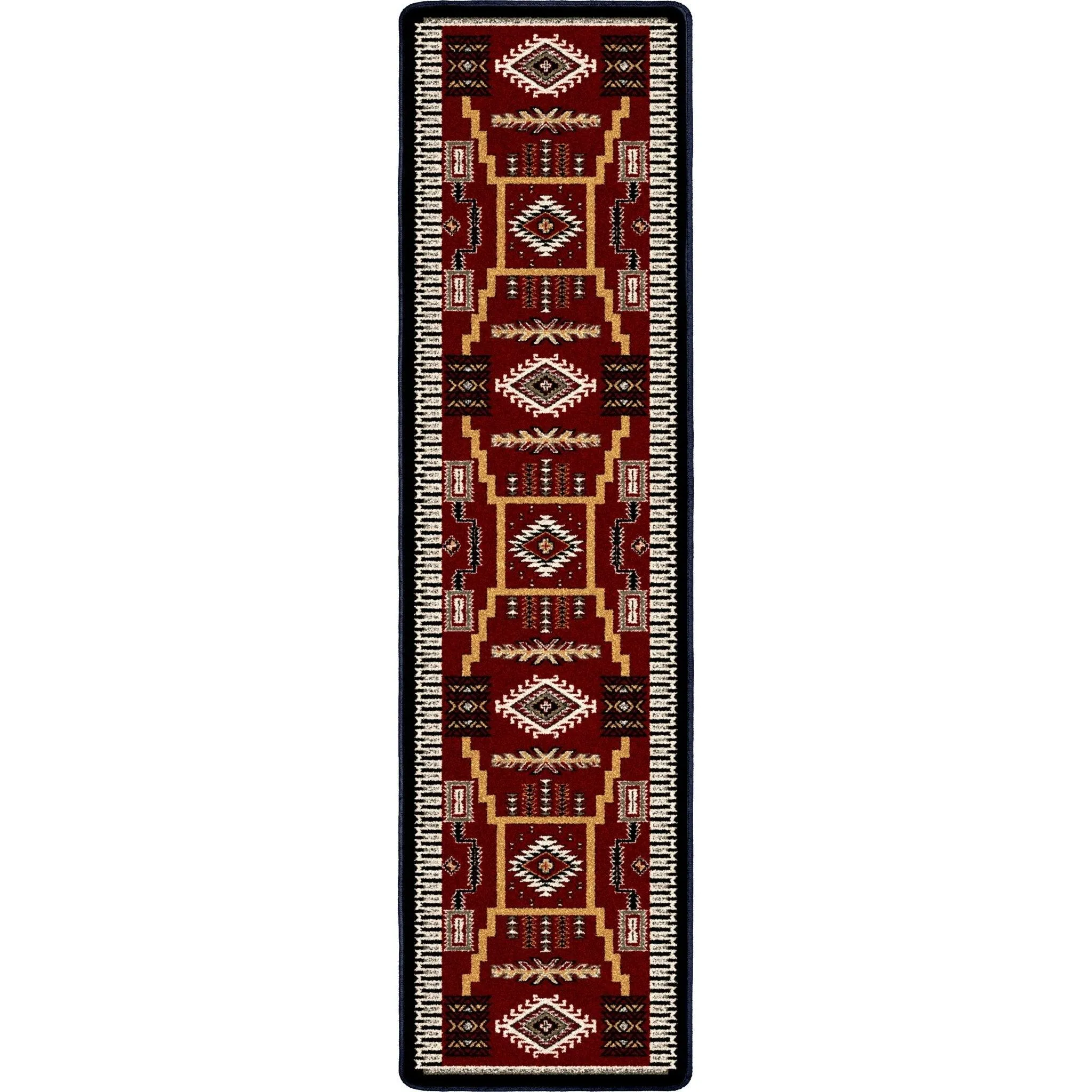 Wild Whiskey Floor Runner in Garnet sectional couch, U-shape sofa