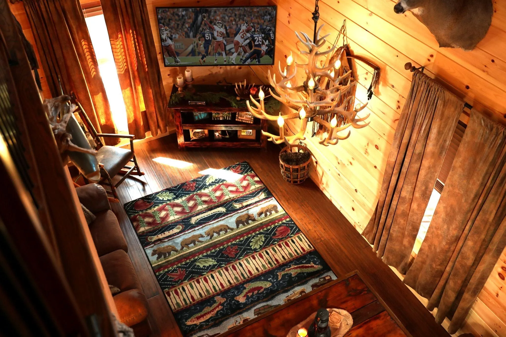 Wilderness Trek Multi Color Area Rugs & Runners