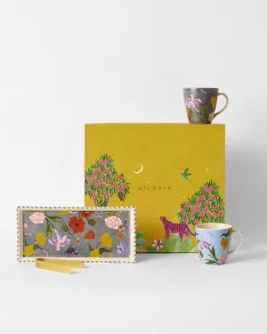 Wildflower Gift Set dinnerware set, ceramic plates