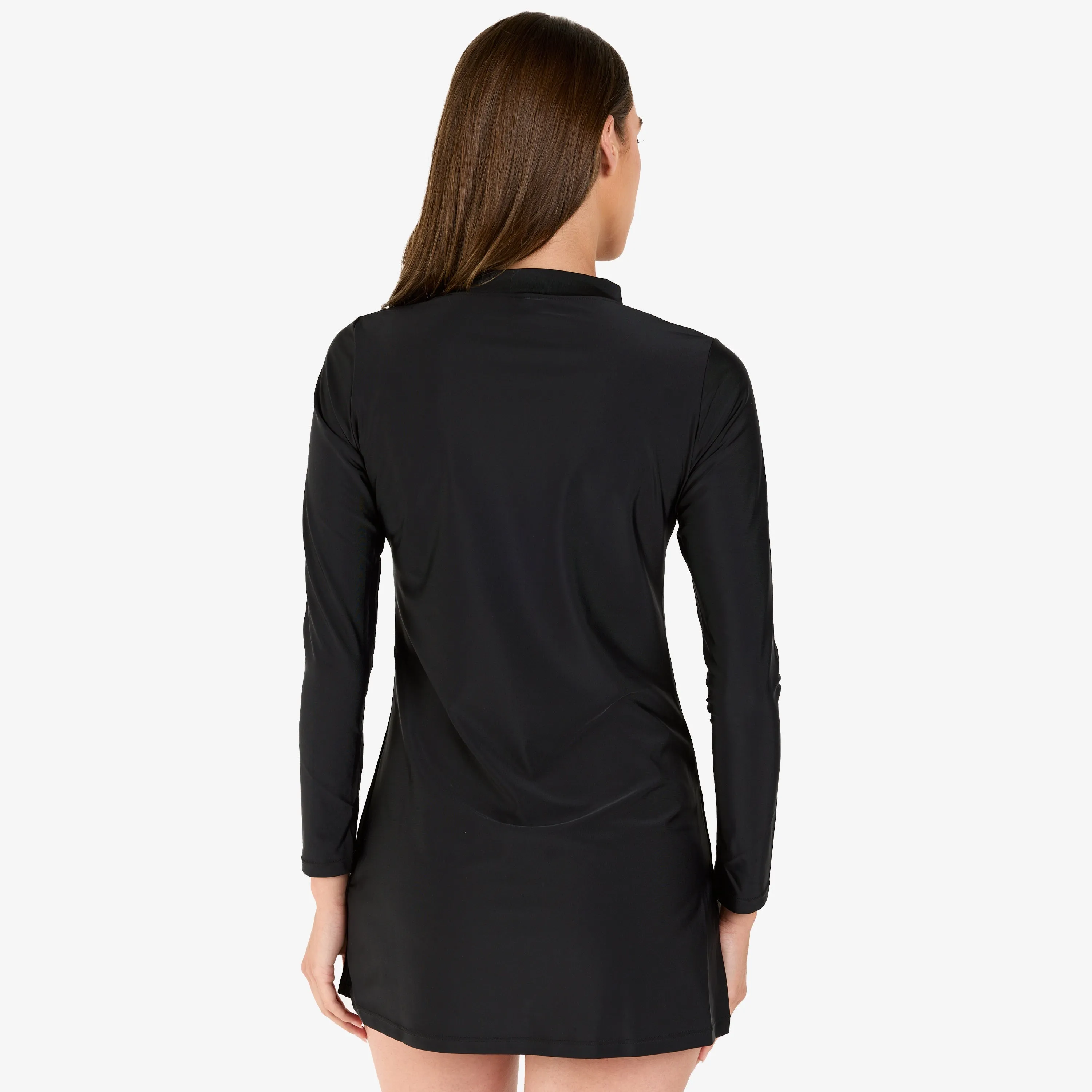 Women's Long Sleeve Mock-Neck Jenna Swim Tunic