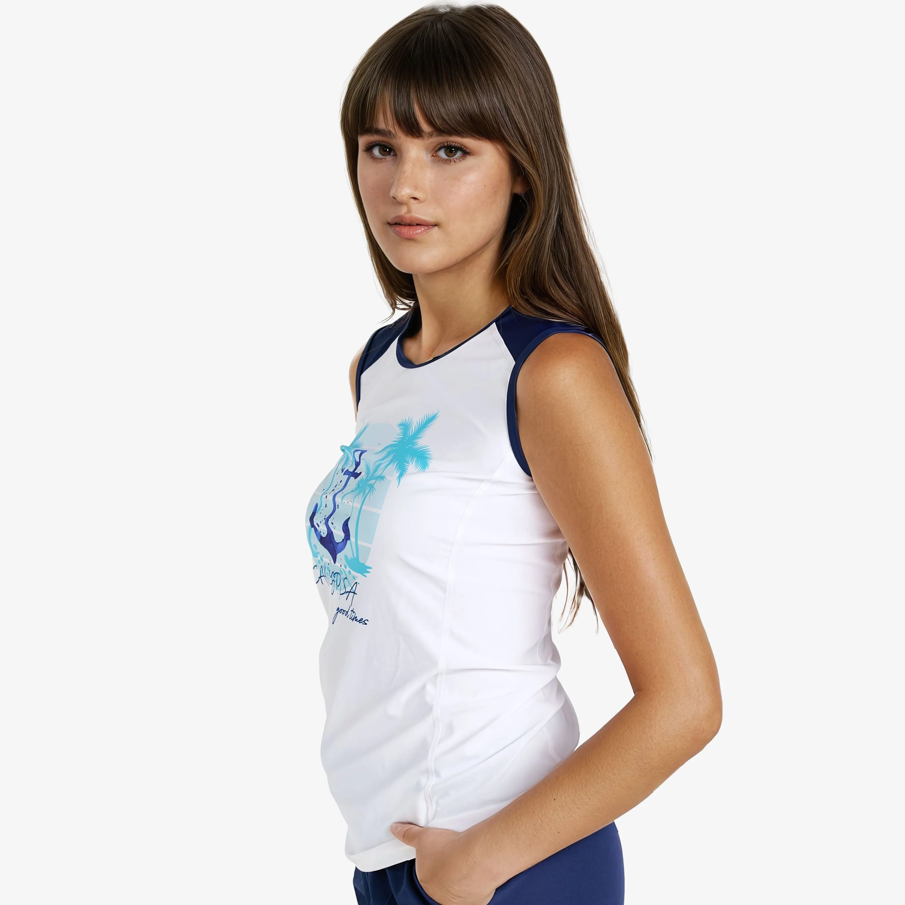 Women's Loose Fit Tankini Maya Swim Top