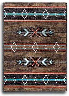 X's & Diamonds Southwestern Area Rugs