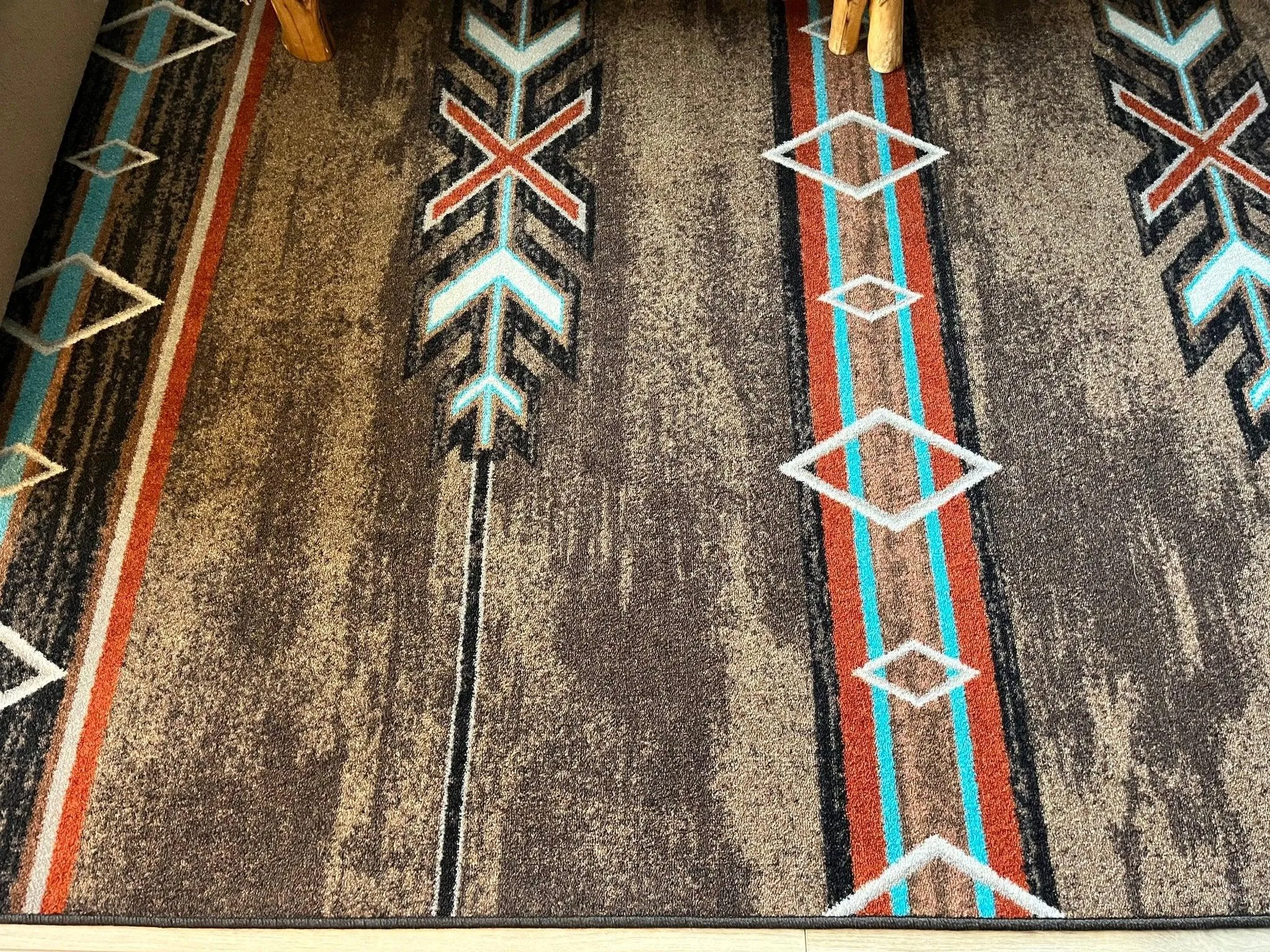 X's & Diamonds Southwestern Area Rugs