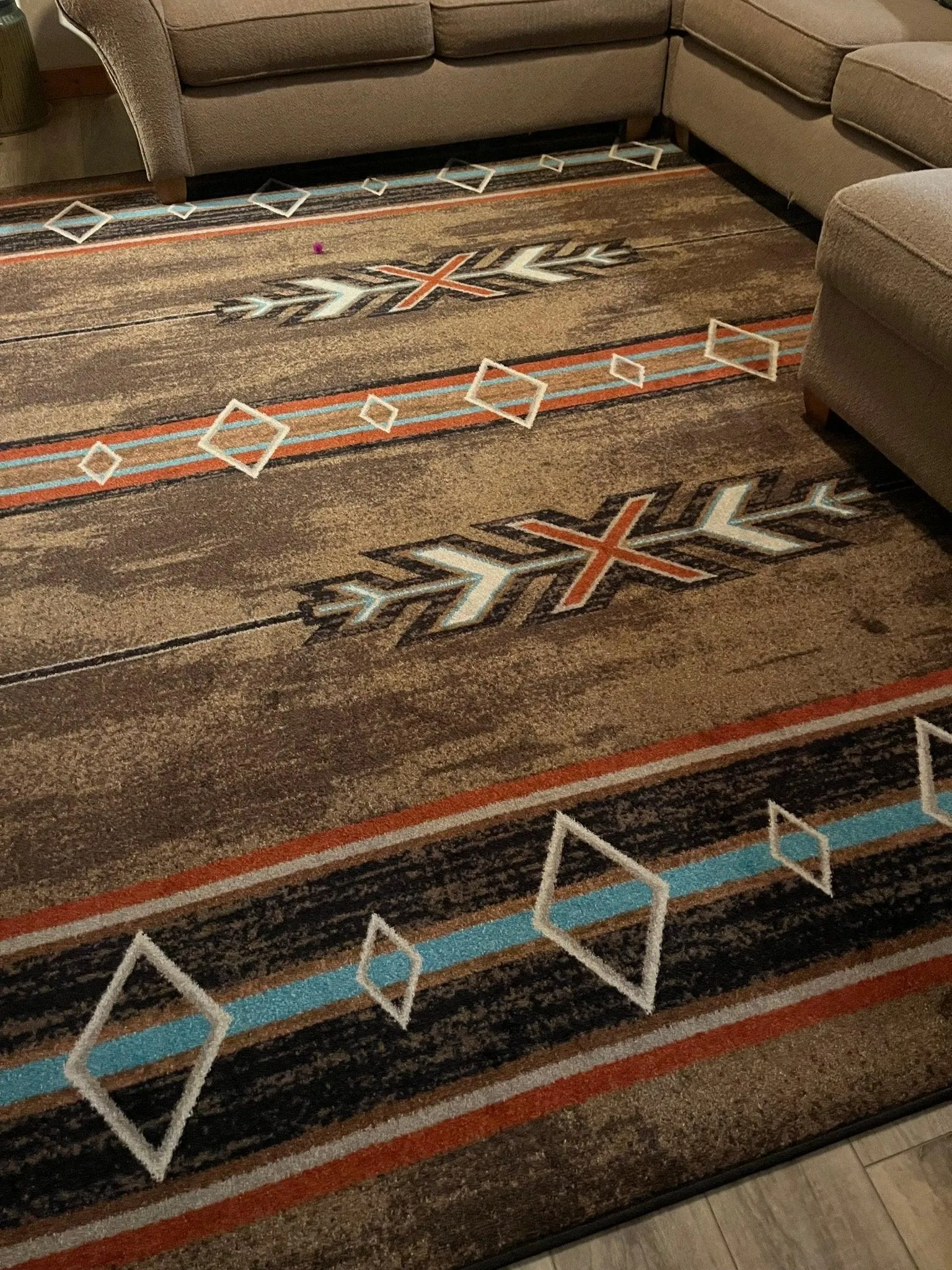 X's & Diamonds Southwestern Area Rugs